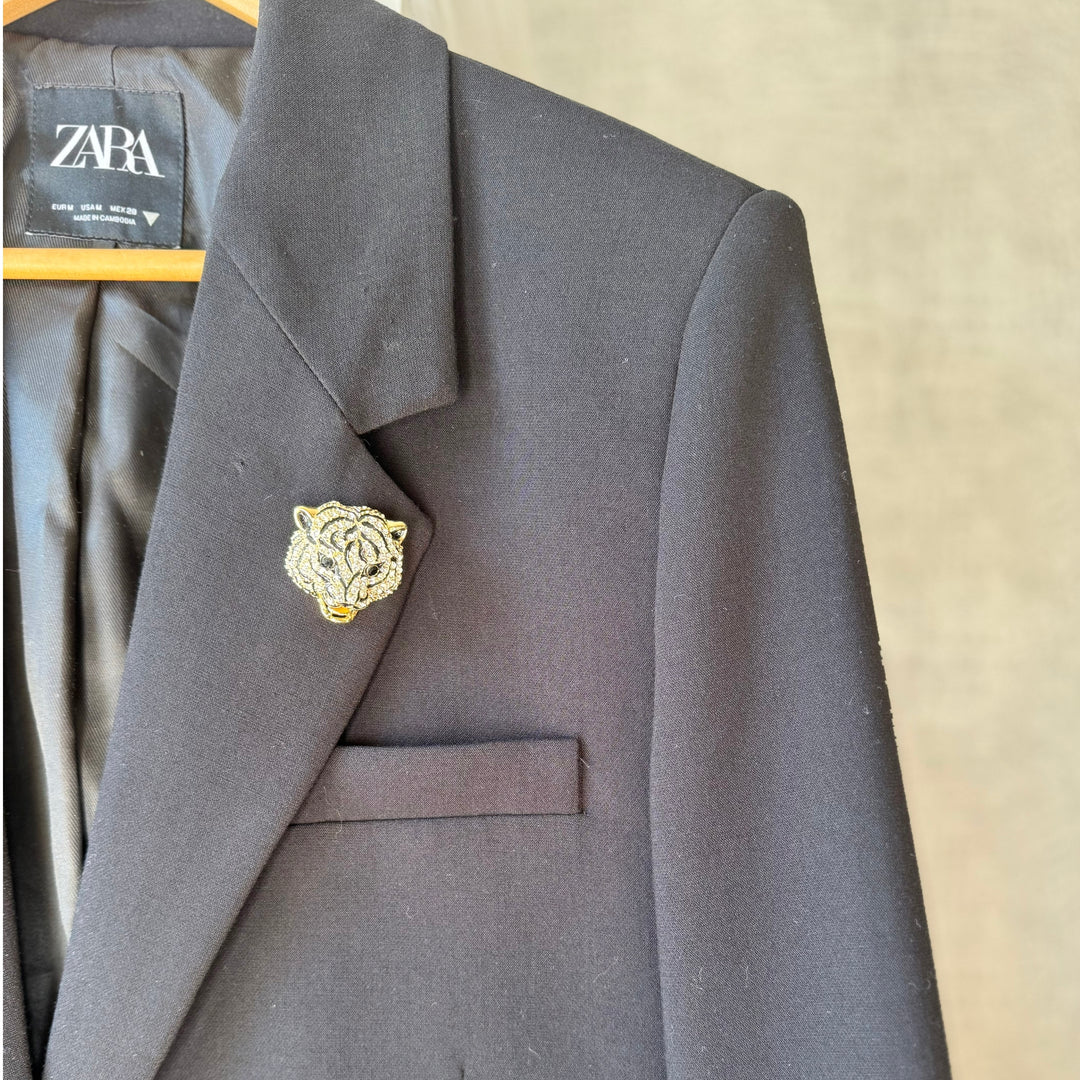 The Tiger Head Brooch