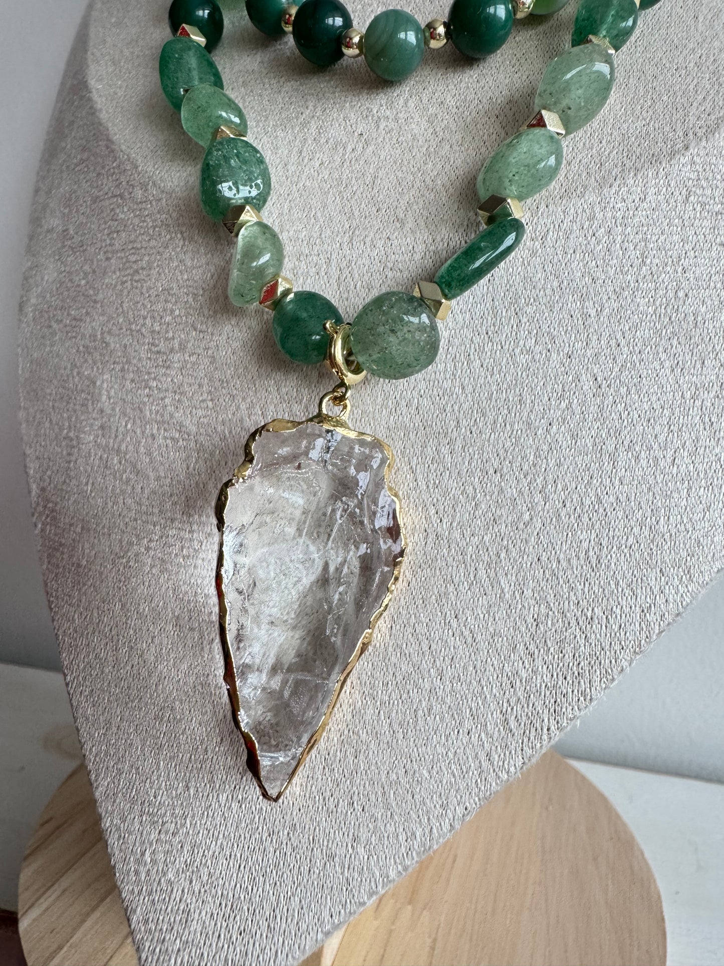 Green Athena Necklace