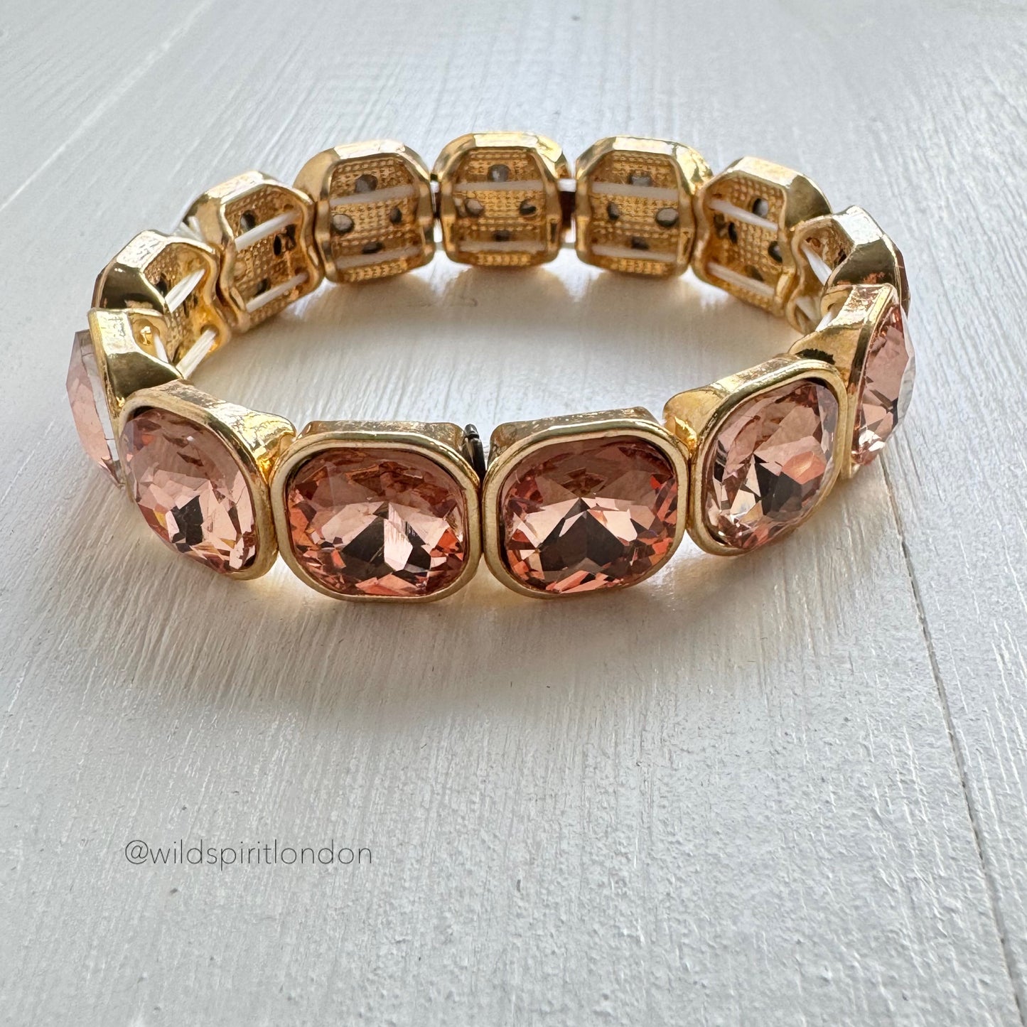 Square Bling Bracelet