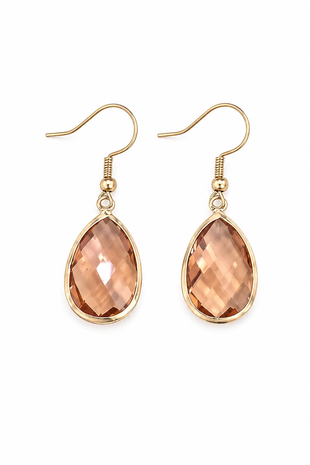 Blush Drop Earrings