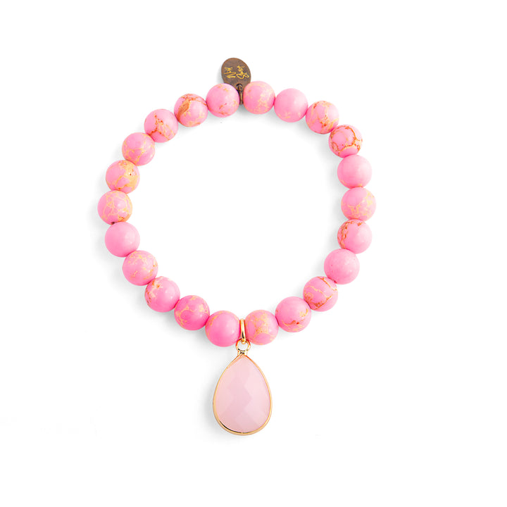 Pink Spirit Stone Bracelet