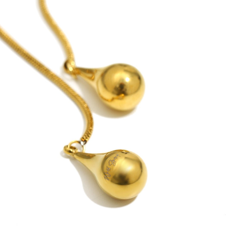 Elysia Adjustable Gold Plated Waterproof Necklace