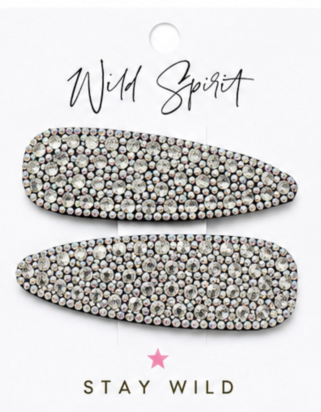 Sparkle Set of 2 Hair Slides (Pack of 5)