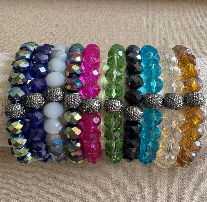 Disco Ball Set of 10 Bracelets