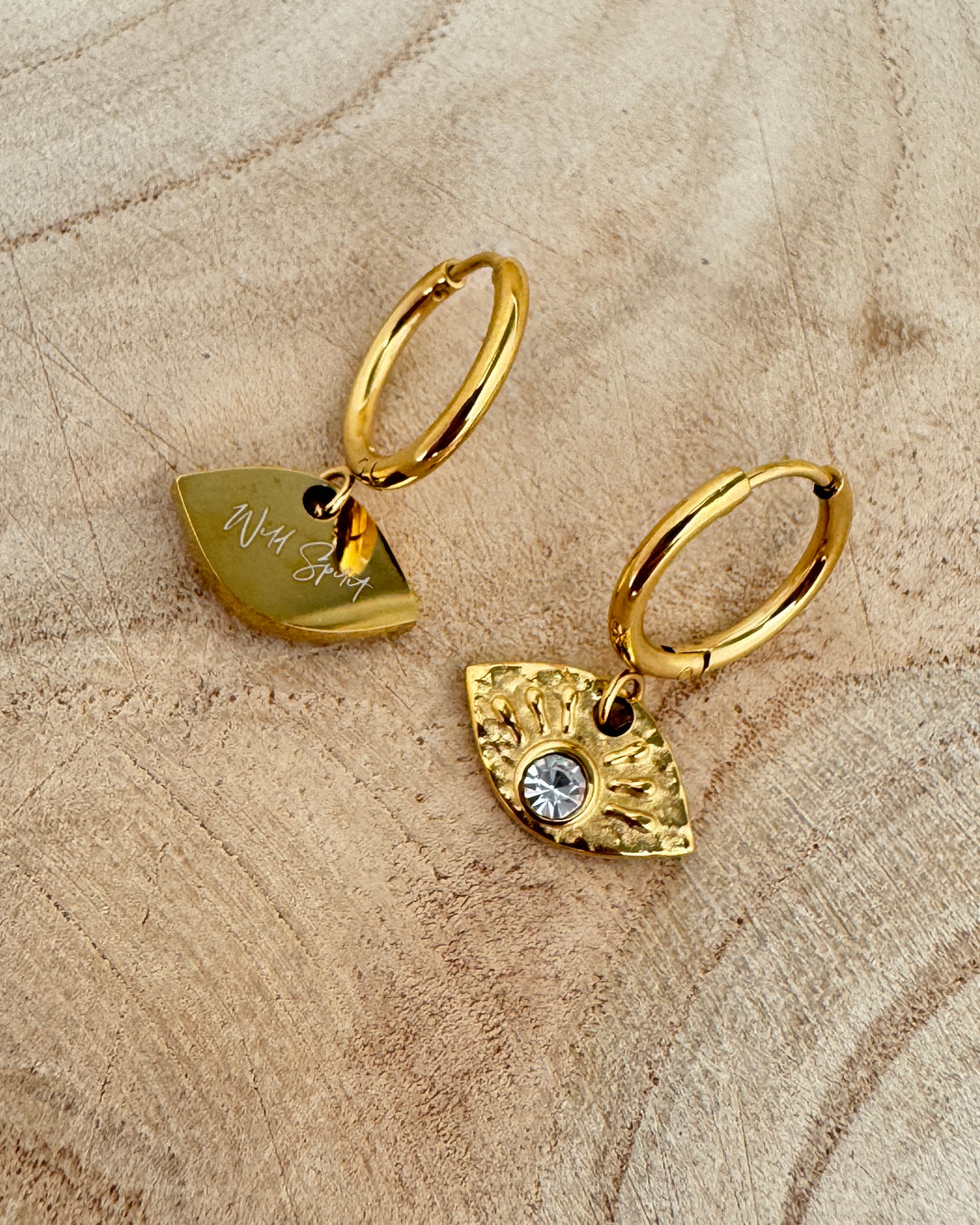 The Sunrise Gold Plated Waterproof Earrings