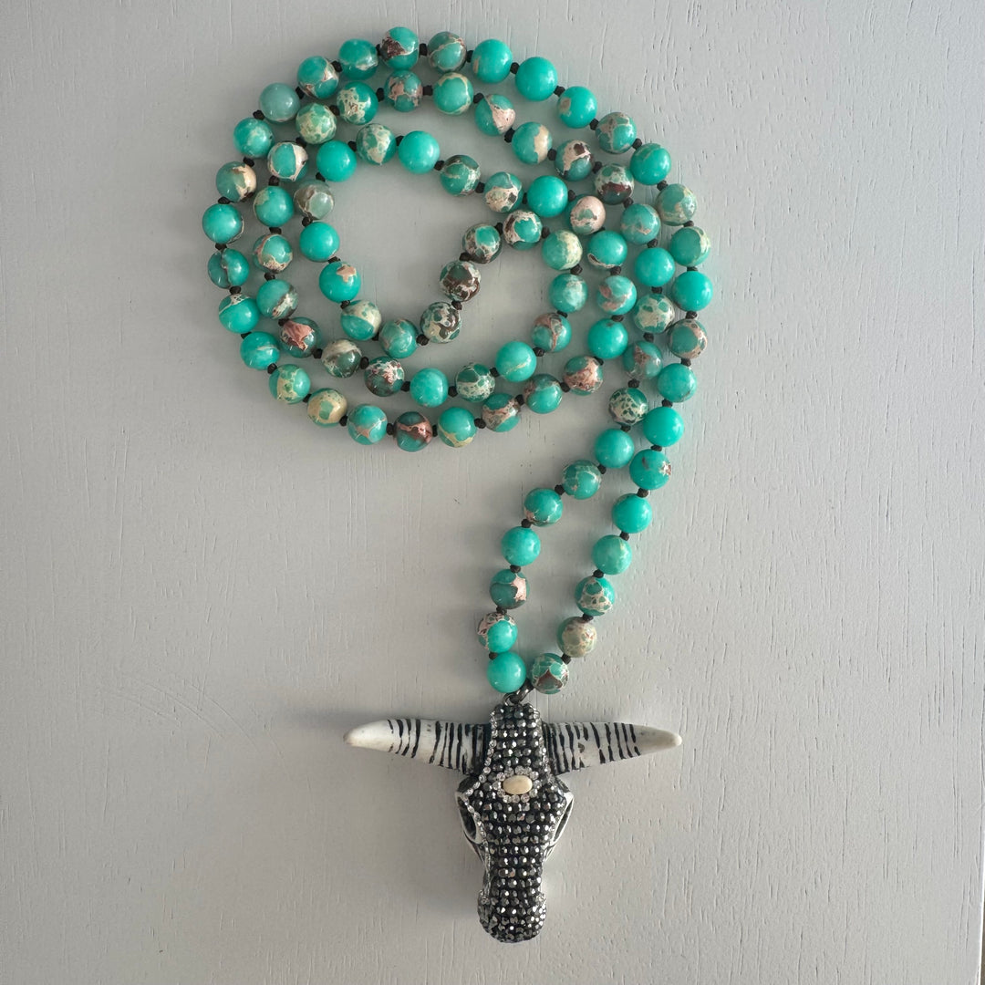 The Jade Green Buffy Necklace