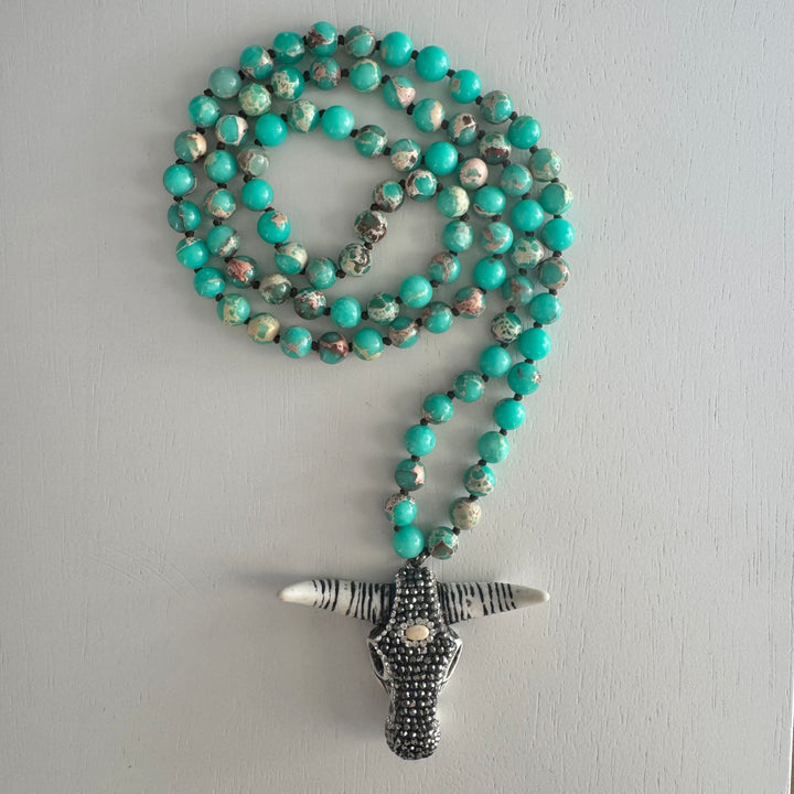 The Jade Green Buffy Necklace