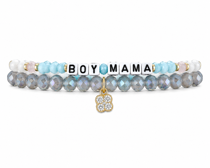Boy Mama Letter Bracelet Gift Set