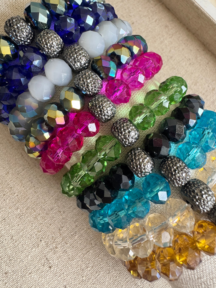 Disco Ball Set of 10 Bracelets