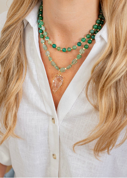 Green Athena Necklace