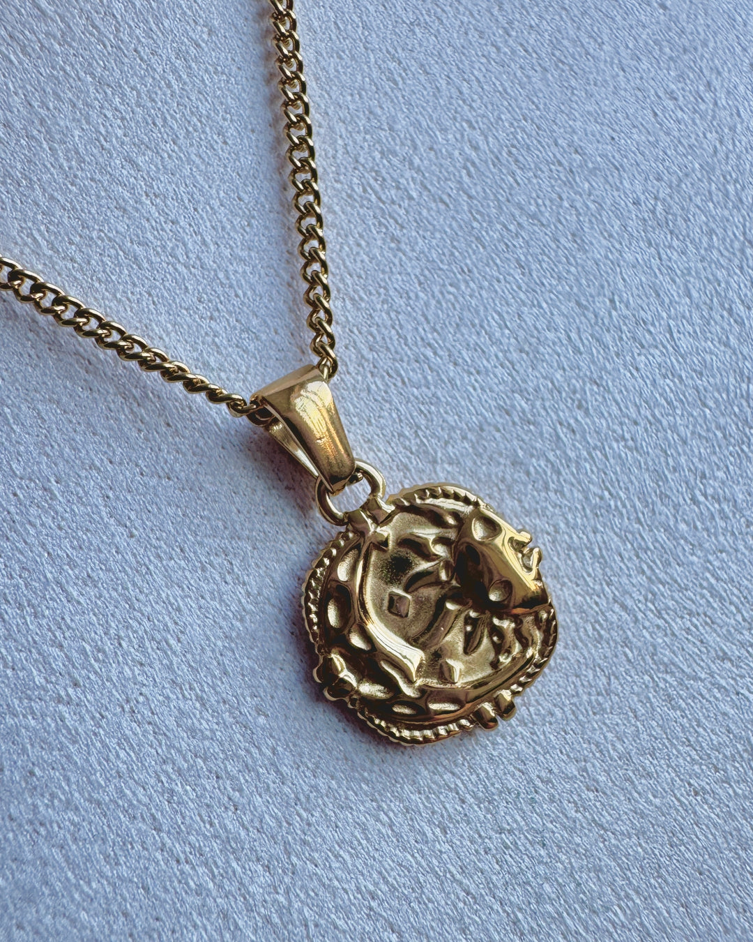 Blaze Gold Plated Waterproof Necklace