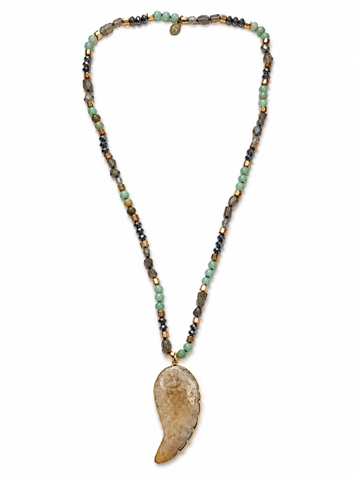 Gold Wing Necklace