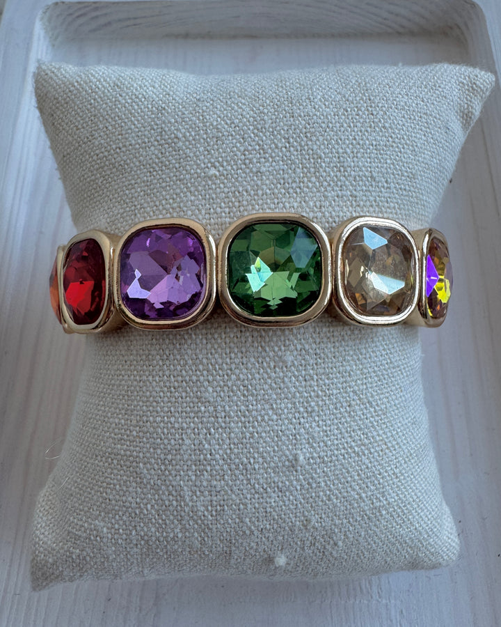 Tropical Square Bling Bracelet