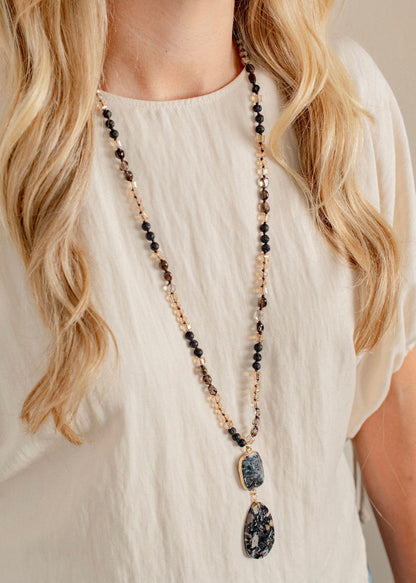 The Black Jasper Necklace