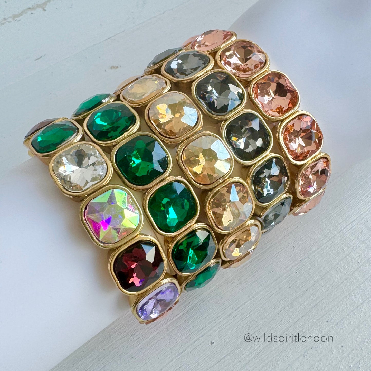 Square Bling Bracelet