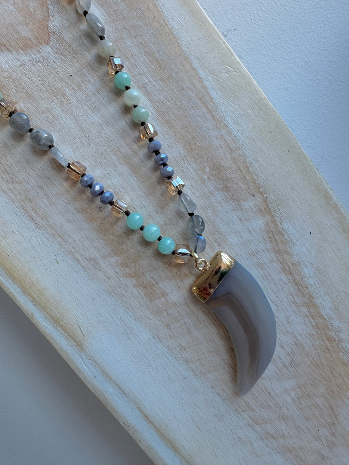 Kora Natural Stone Necklace