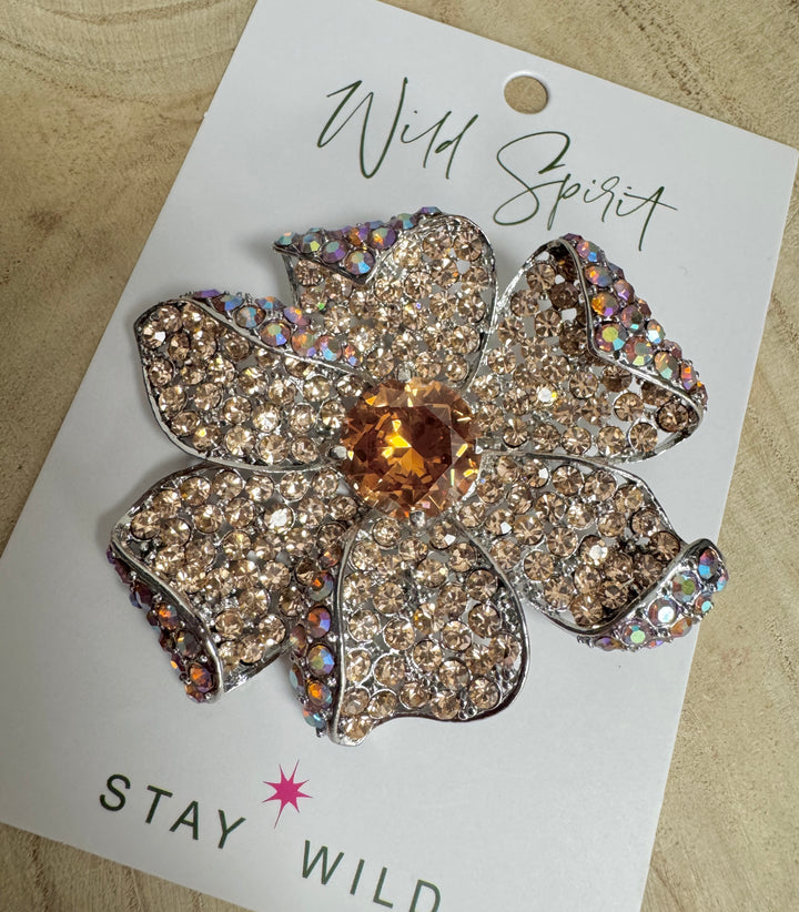 Flower Brooch - Brooch
