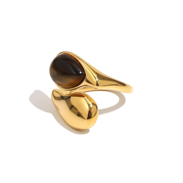Tiger Eye Gold Zena Ring