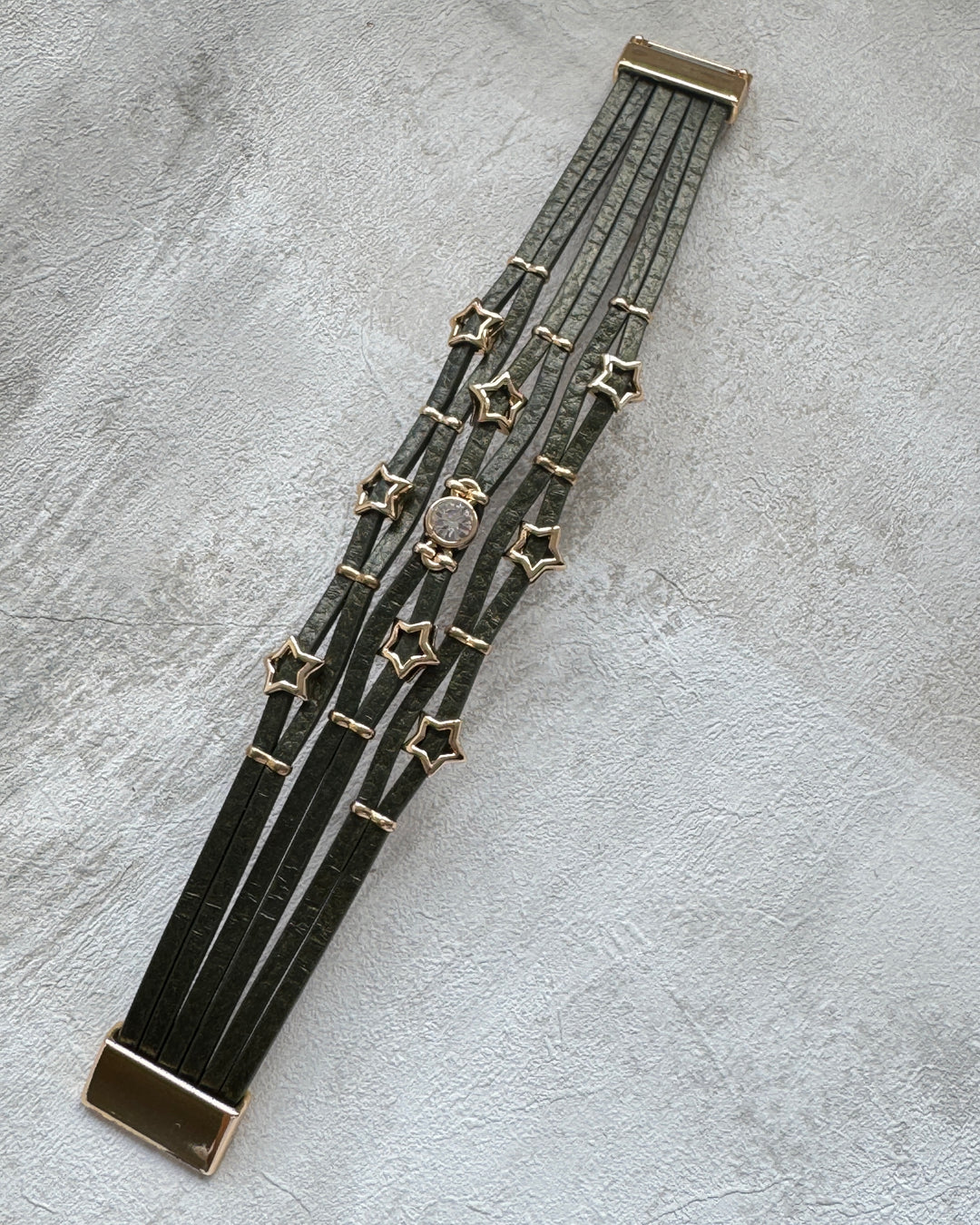 The Green Starlight Cuff Bracelet