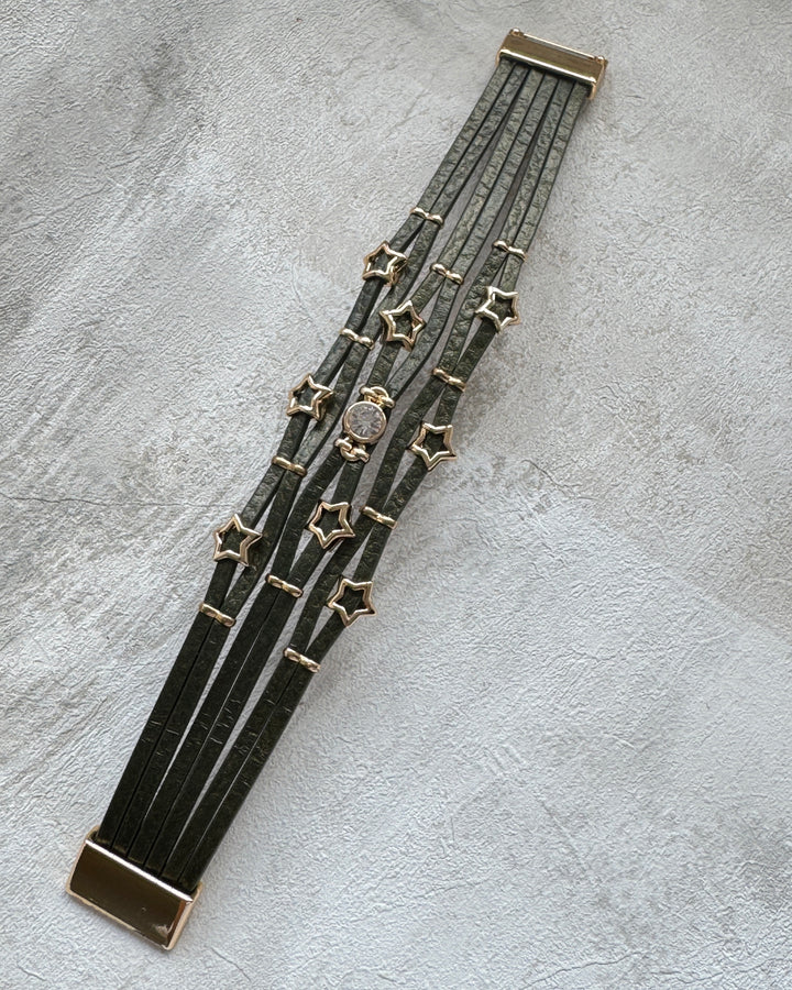 The Green Starlight Cuff Bracelet