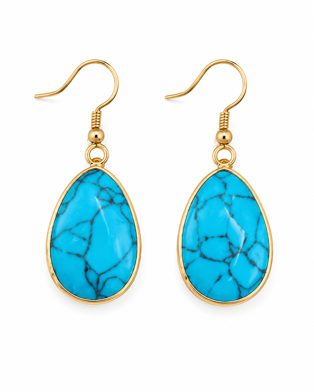 Blue Drop Earrings