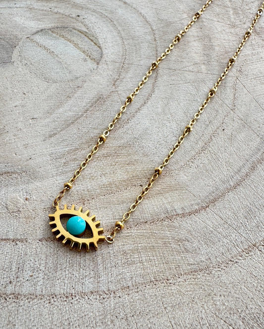 The Isla Evil Eye Necklace