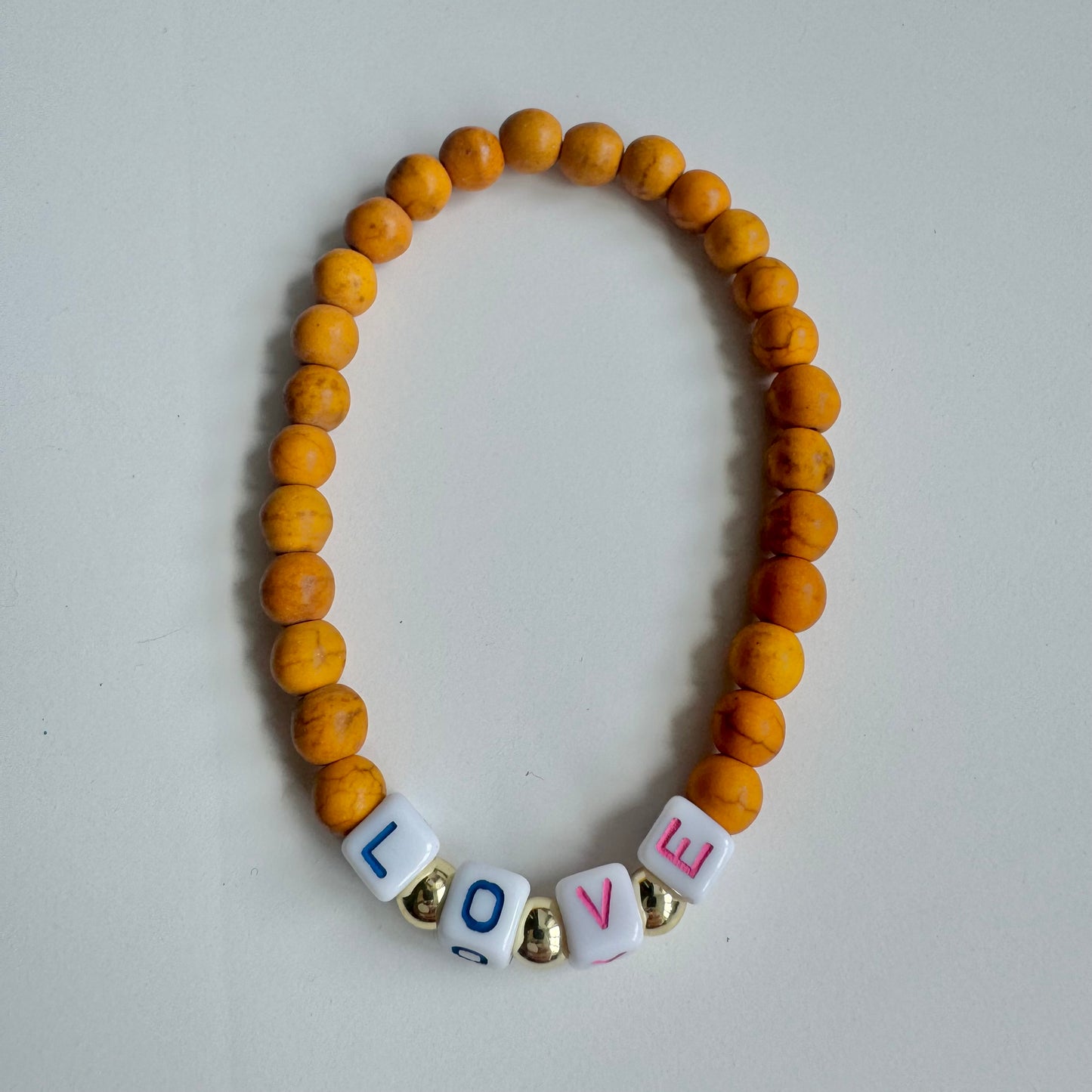 LOVE Bead Bracelet