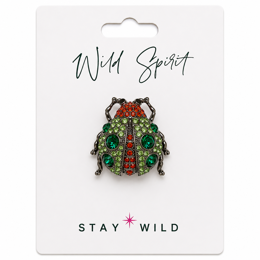 Mini Ladybird Brooch