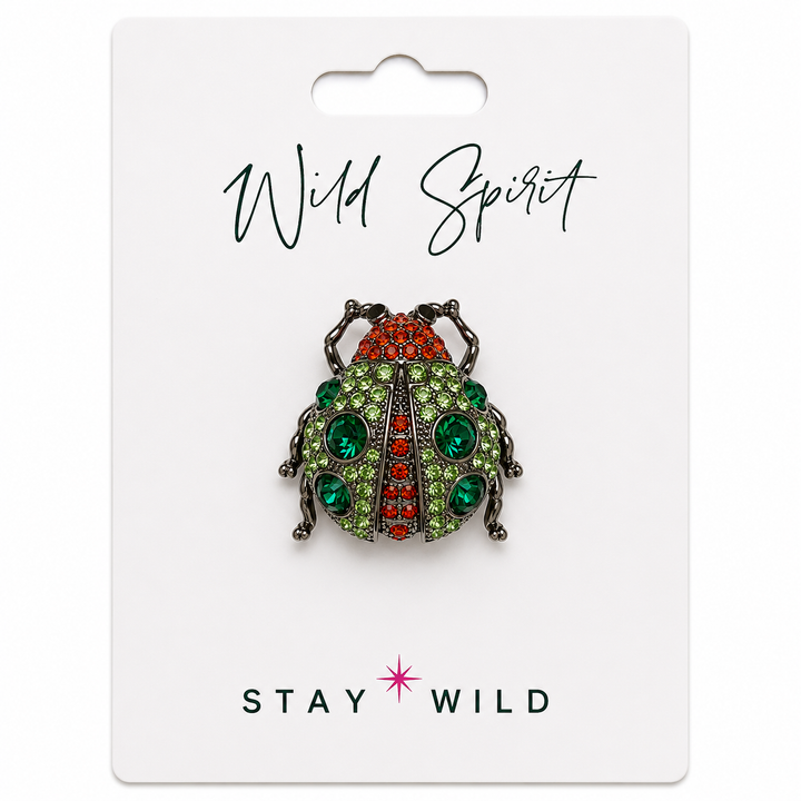 Mini Ladybird Brooch