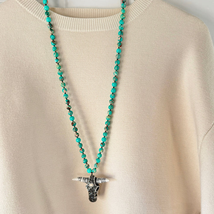 The Jade Green Buffy Necklace
