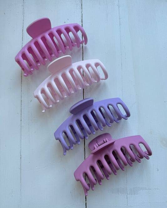 Berry Set of Large Hair Claws (4 Pack)