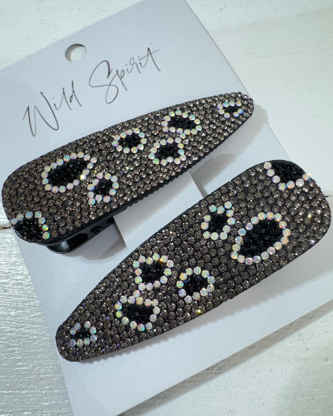 Leopard Gift Set of 2 Hair Slides (Mixed pack of 5)