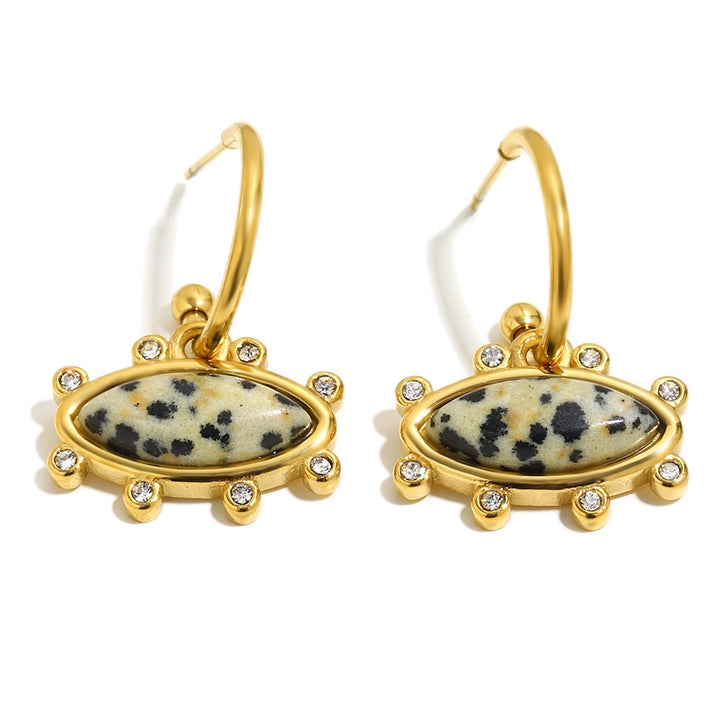 Dalmatian Aluna Earrings
