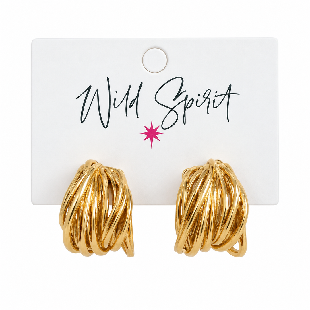 Cara Gold Earrings