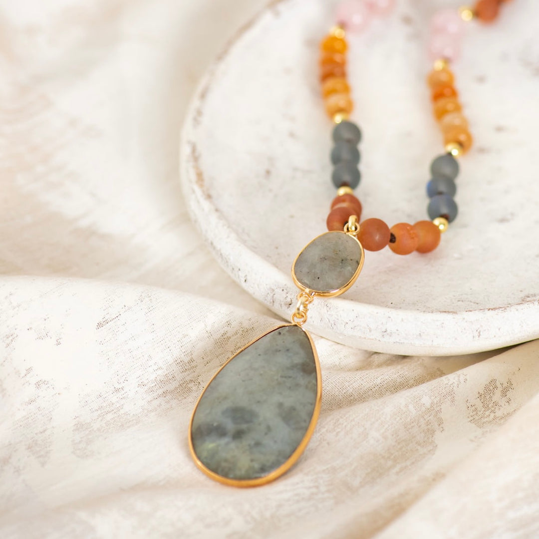 The Pink Mix Amaris Necklace