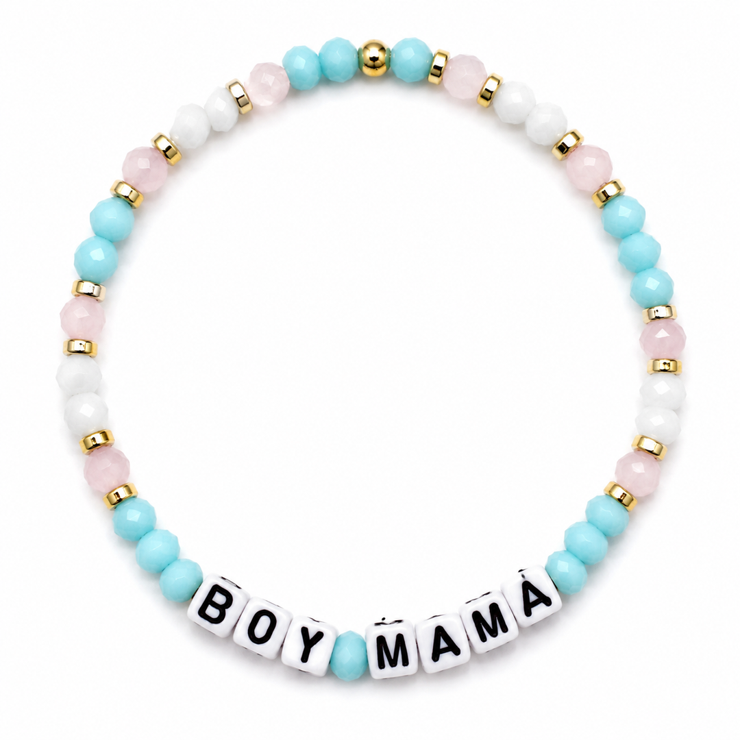Boy Mama Letter Bracelet