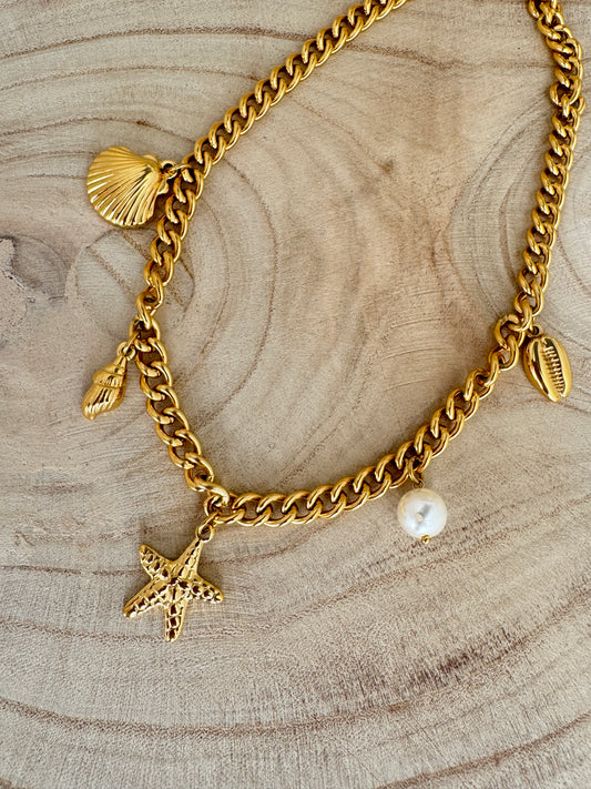 The Glowproof Beachcomber Charm Necklace