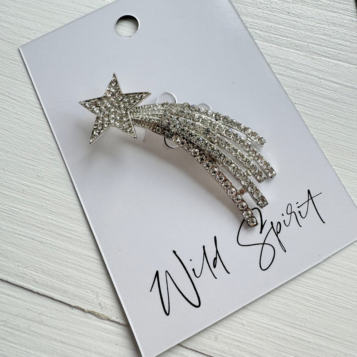 Shooting Star Brooch