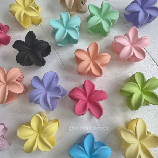 Mini Flower Hair Claws (Mixed Pack 20)