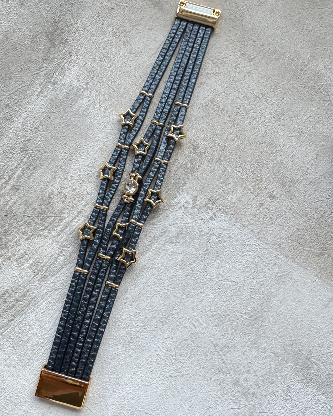 The Navy Starlight Cuff Bracelet