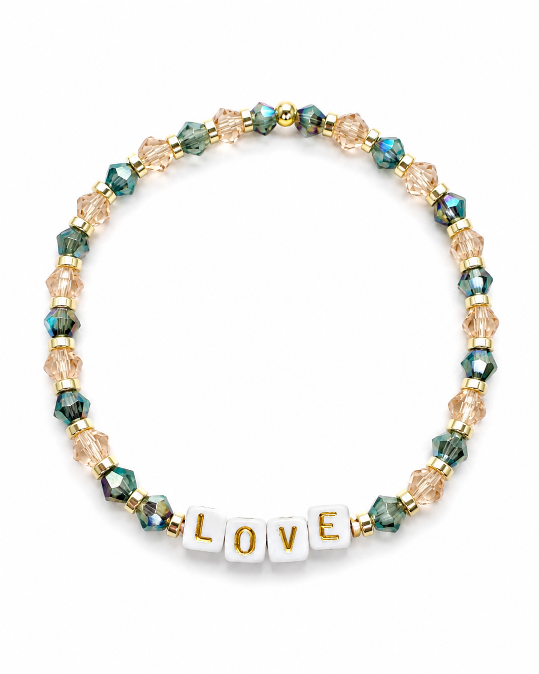 Gold Love Letter Bracelet