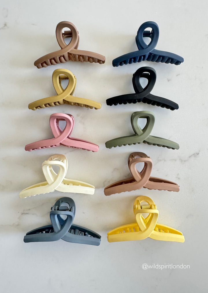 Small Loop Hair Claws (Mix 10 Pack)