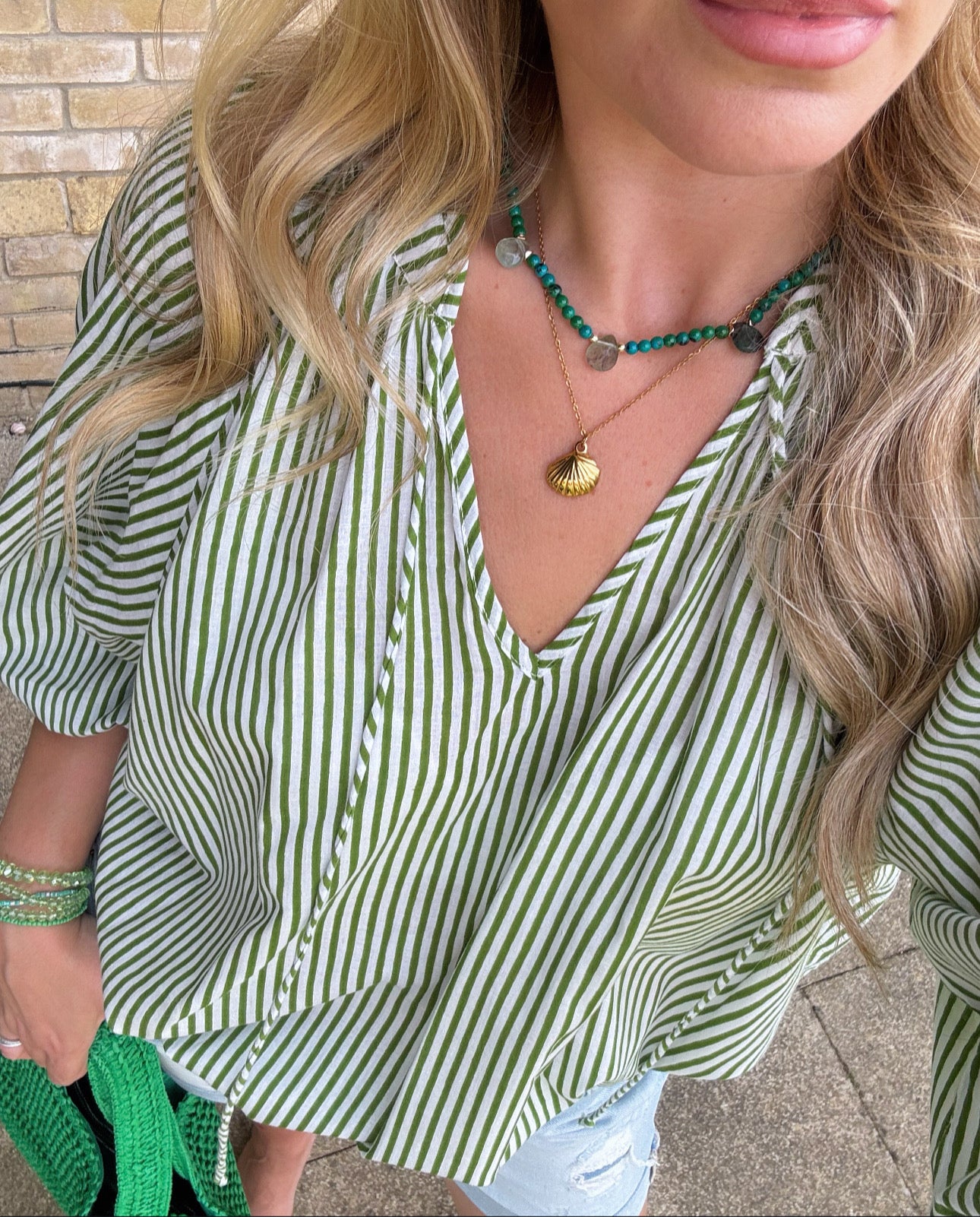 The Gold Shell Necklace