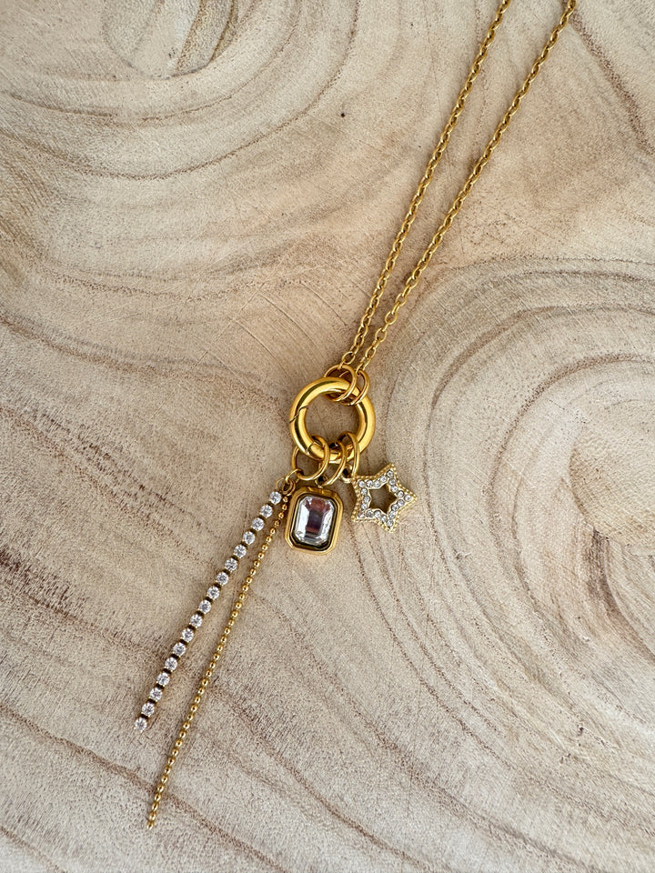 The Twilight Glimmer Gold Plated Waterproof Necklace