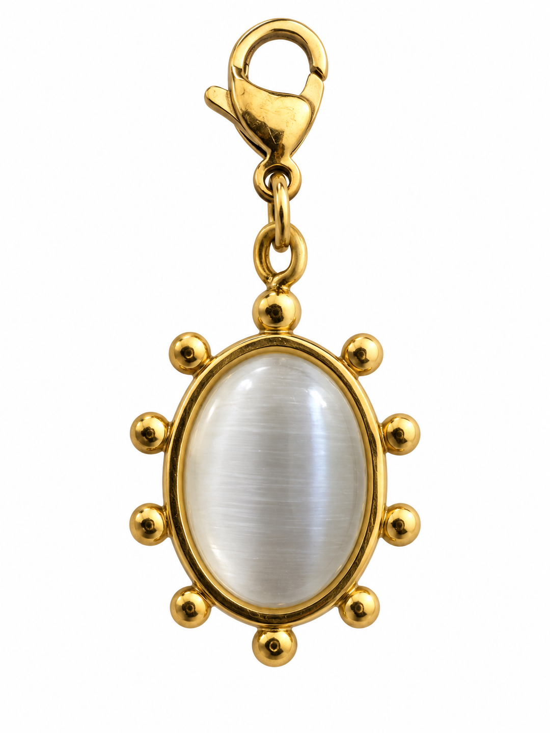 a close up of a pendant
