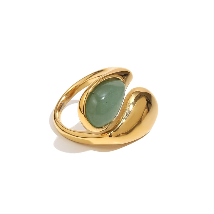 Amazonite Zena Gold Ring