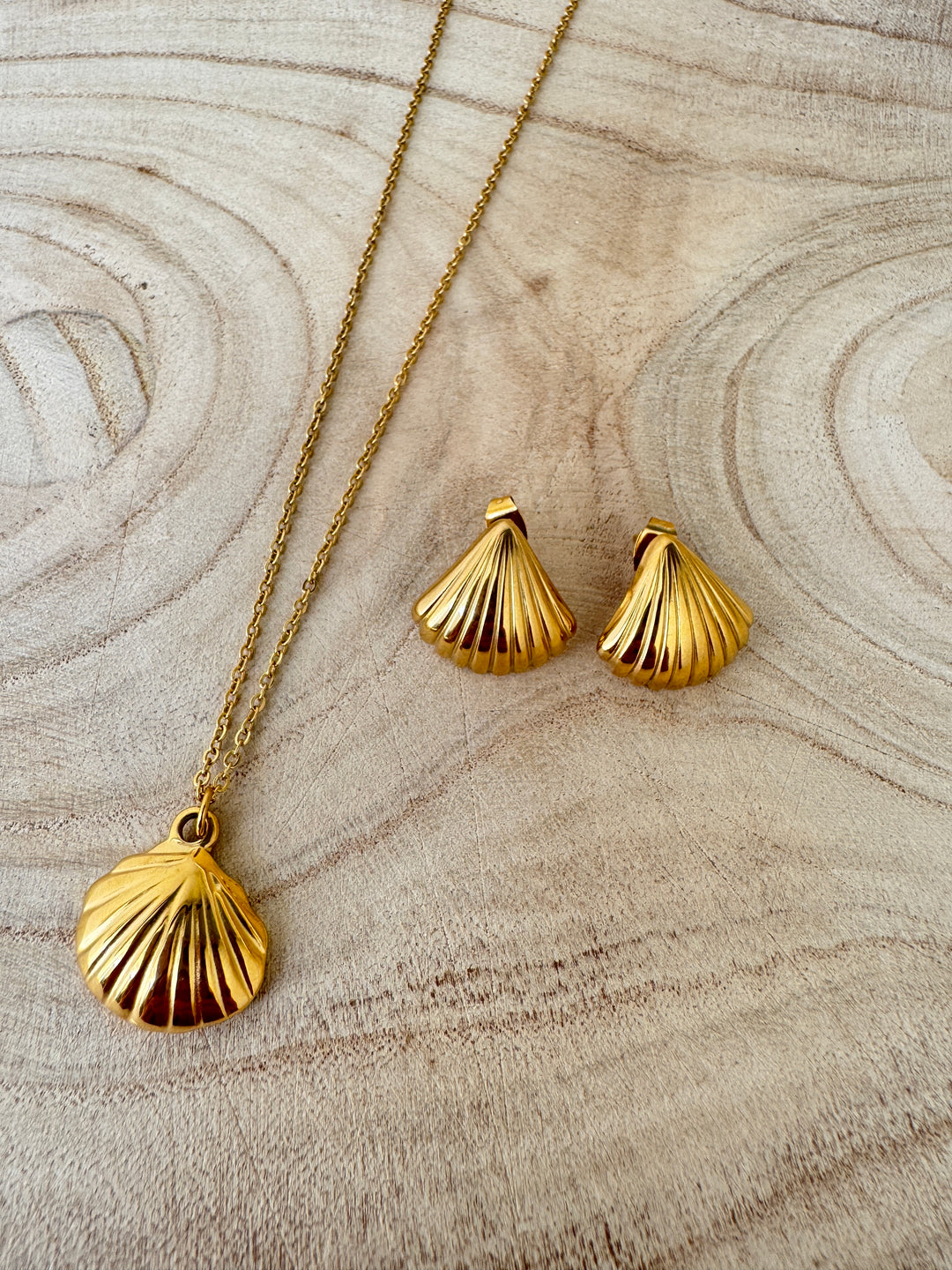 The Golden Shore Gold Plated Waterproof Necklace