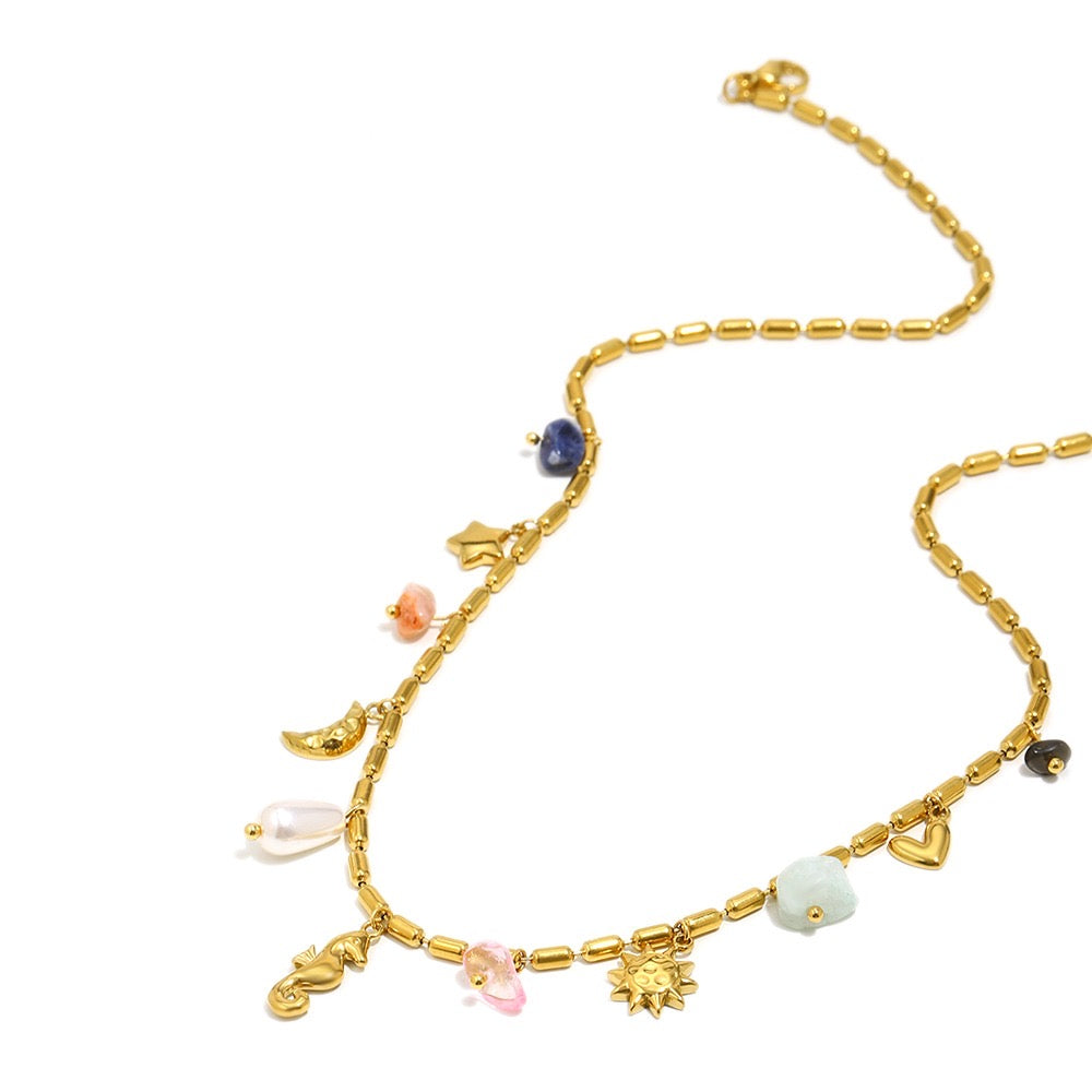 Kiki Gold Plated Waterproof Necklace