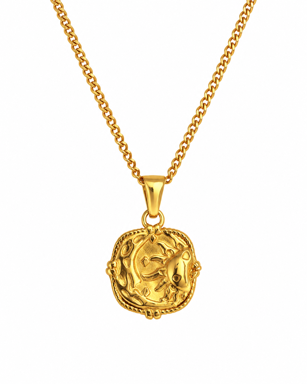 Blaze Gold Plated Waterproof Necklace