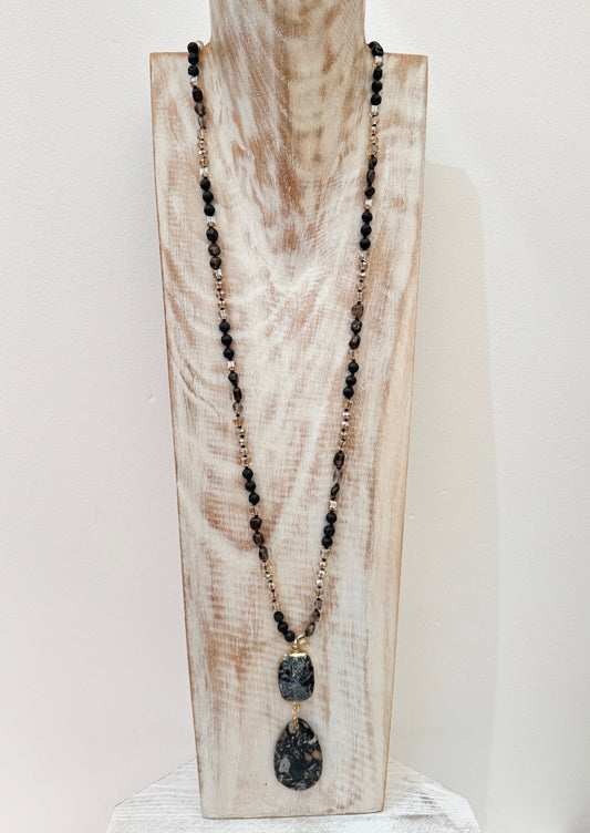 The Black Jasper Necklace